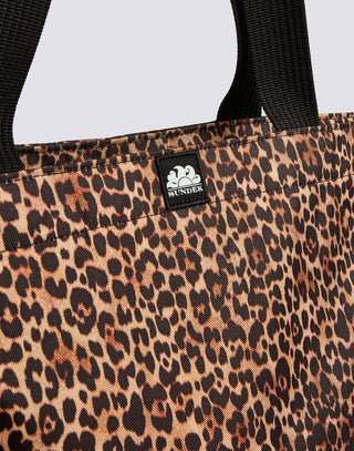 SUNDEK REGULAR TOTE BAG LEOPARDATA CON CERNIERA AM057ABPS38L A728L