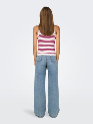 JACQUELINE DE YONG TOP AYA STRIPES TANK DONNA 15287500 CDI