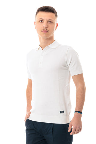 IMPURE OWEN POLO IN COTONE CON BOTTONI EFFETTO LAVAGGIO ACIDO UOMO OWEN CTNC24