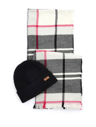 BARBOUR PENDLE SET CAPPELLO + SCIARPA LGS0094 BR52