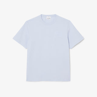 LACOSTE T-SHIRT IN JERSEY CON MARCHIO GOFFRATO UOMO TH0753 J2G