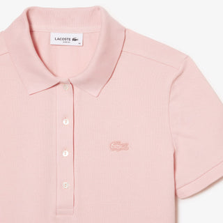 LACOSTE POLO DA DONNA IN PIQUET DI COTONE STRETCH PF5462 ADY