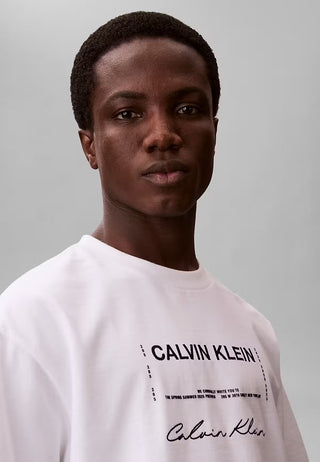 CALVIN KLEIN JEANS T-SHIRT APRIL GRAPHIC SEASONAL FASHI CK UOMO LV04RE827G YAF