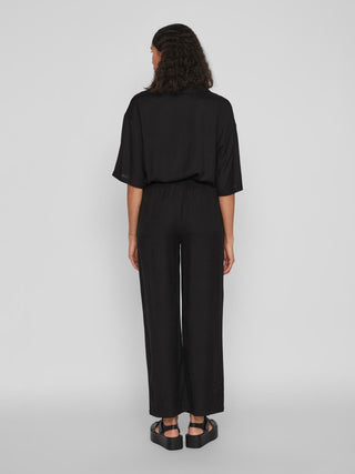 VILA WOMEN'S PRICIL RW 7/8 PANTS 14079560 BLK