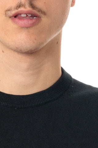 CALVIN KLEIN JEANS MAGLIONE SMOOTH COTTON CON LOGO UOMO LVO40LM300 UB1