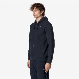 K-WAY ANTHONY HOODIE IN FLEECE MEN K8133IW K89