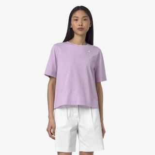 K-WAY T-SHIRT SELUNE JERSEY DONNA K2148EW H41