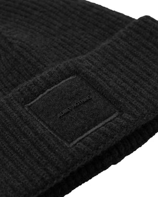 WEEKEND OFFENDER CAPPELLO BEANIE IN LANA CON PATCH AC3B05 PALMYRA BLK