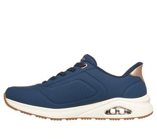 SKECHERS SCARPE ARCH FIT UNO RELAXING ON AI 190177 NVY