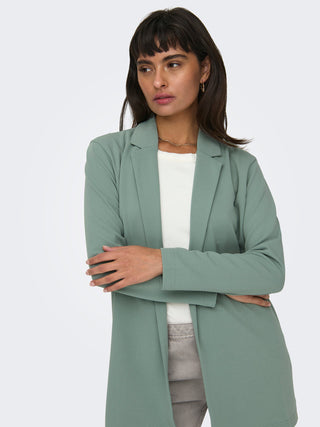 JACQUELINE DE YONG GEGGO LONG SLEEVE BLAZER (Chinois Green) WOMEN 15180572 CGN