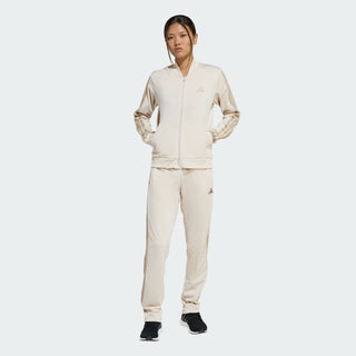 ADIDAS TUTA ADIDAS FELPA ZIP + PANTALONE A ZAMPA CON LOGO DONNA KB8162