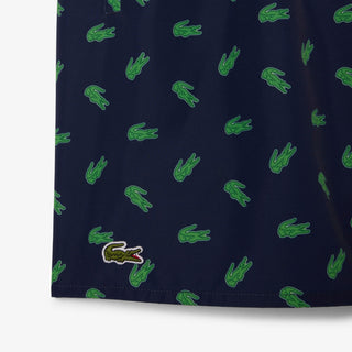 LACOSTE BOXER MARE MEDI CON STAMPA COCCODRILLO UOMO MH1851 166