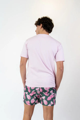 LORD PARTENOPEI T-SHIRT CON CACTUS TM26-CACTUS ROS