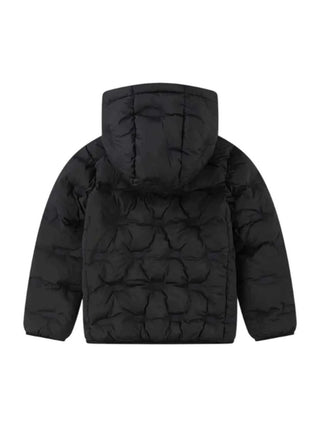 NIKE GIUBBOTTO CON ZIP E CAPPUCCIO MONOGRAM JR 86N108 023