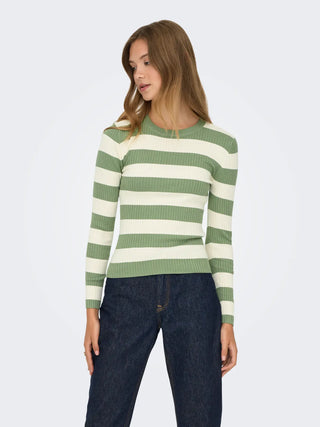 JACQUELINE DE YONG PLUM PULLOVER A RIGHE 15277223 HGE