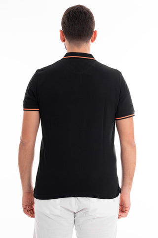 MARKUP SHORT SLEEVE PIQUET POLO MK11003 BLACK
