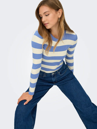 JACQUELINE DE YONG PLUM PULLOVER A RIGHE 15277223 UTM