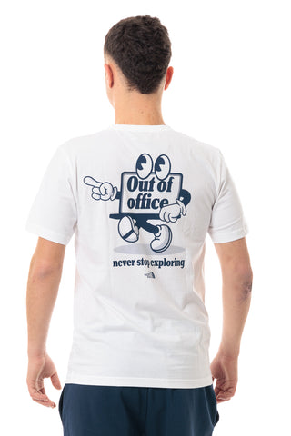 THE NORTH FACE T-SHIRT CATOON LOGO RELAXED UOMO NF0A8C30FN4