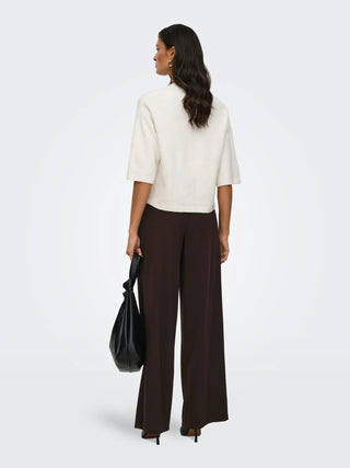 JACQUELINE DE YONG PANTALONE GEGGO LIFE CON BOTTONI DONNA 15343979 CLT