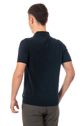 MARKUP POLO MEZZA MANICA IN COTONE MK10005 BLU