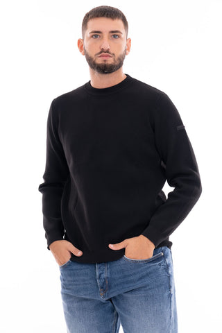 UNITY MAGLIONE GIROCOLLO UOMO KN MAUNA AIR BK