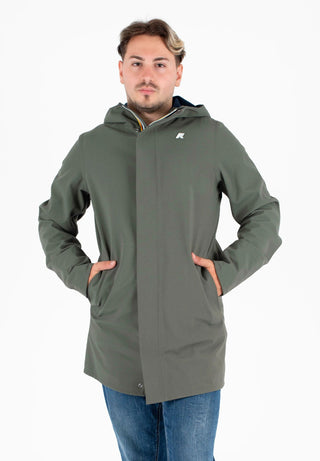 K-WAY GIUBBOTTO MARLYN BONDED LUNGO UOMO K7126UW AF0