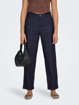 ONLY ASHBY JEANS REGULAR CON RISVOLTO 15364600 DBD