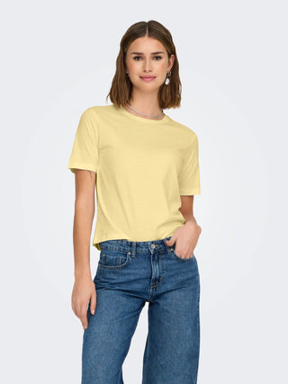 JACQUELINE DE YONG T-SHIRT REX MANICA CORTA GIROCOLLO DONNA 15344612 FRV