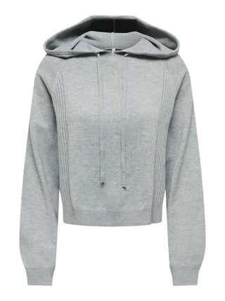 ONLY GIGI FELPA CORTA CON CAPPUCCIO 15374935 MGM