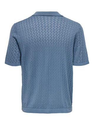 ONLY&SONS SANTO CAMICIA IN MAGLIA TRAPUNTATA 22037096 CHB