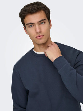 ONLY&SONS MAGLIONE CERES GIROCOLLO 22018683 BLN