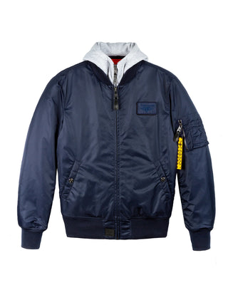TOP GUN TOP GUN BOMBER “Atlantic Fleet” IN NYLON CON PATCH TGJ2443 1502