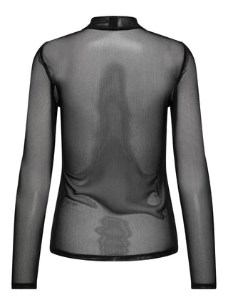 ONLY ERICA T-SHIRT CON MANICA VELATA LUNGA DONNA 15141298 BLK