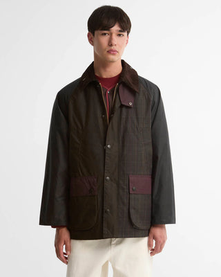 BARBOUR PATCHWORK OS BDL GIACCA CERATA MWX2500 OL71