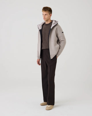UNITY FELPA GIUBBOTTO CON ZIP E CAPPUCCIO KN SUNNY STO