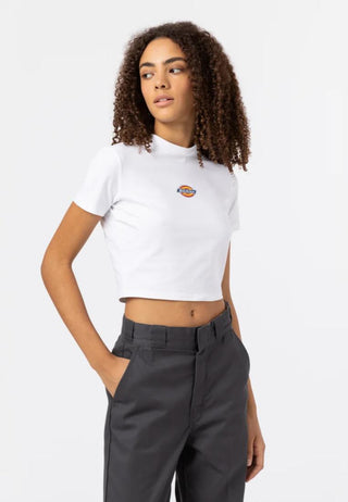 DICKIES T-SHIRT DONNA CROP DK0A4XPOWHX1