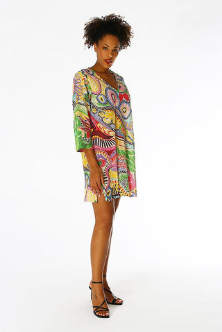 POSITANO BY JEAN PAUL KURTA COTTON LONG SLEEVE FANTASY 51883 09