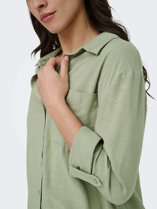 JACQUELINE DE YONG CAYA CAMICIA IN LINO 15346548 LOK