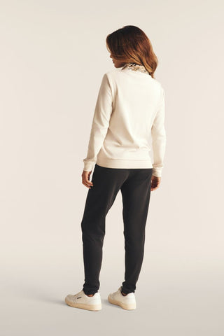 FREDDY TUTA CON FELPA CON CAPPUCCIO E COLLO CON FANTASIA E PANTALONE CON LOGO METALLIZZATO DONNA WTRK5 Z102N