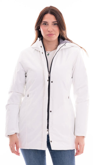 MARKUP TECHNICAL FABRIC JACKET WITH HOOD WOMEN MW24008 BNC