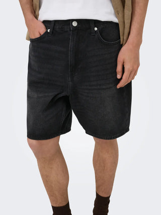 ONLY&SONS FADE BERMUDA JEANS UOMO 22036681 WSB