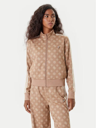 GUESS FELPA 3D PEONY CON CAPPUCCIO DONNA V5YQ04KBSL2 FNDQ