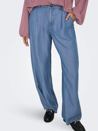 JACQUELINE DE YONG PANTALONI JASPER  WIDE DONNA 15283508 DBD