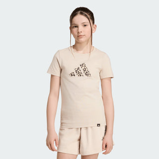 ADIDAS T-SHIRT CON LOGO ANIMALIER ADIDAS KQ7010