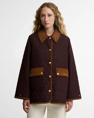 BARBOUR WHICKAM GIACCA TRAPUNTATA DONNA LQU1925 BR91