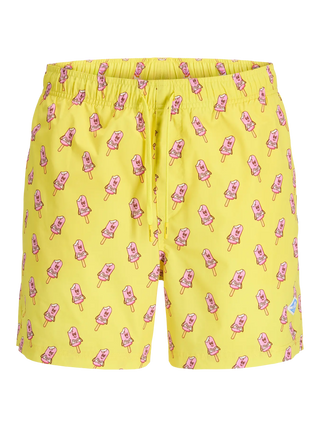 JACK&JONES MAUI VIBES BOXER MARE A FANTASIA CON GHIACCIOLO 12291426 EDE