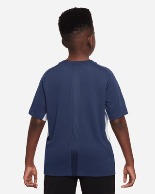 NIKE T-SHIRT C/LOGO A CONTRASTO JR HJ3743 410