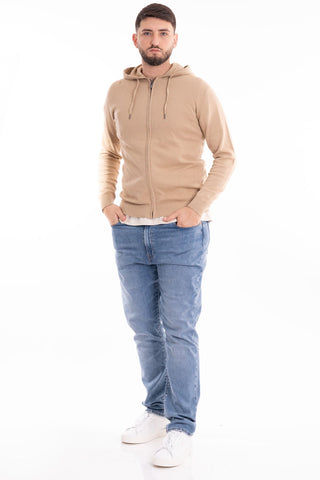 MARKUP FULL ZIP COTTON HOODIE MK690009 CRD