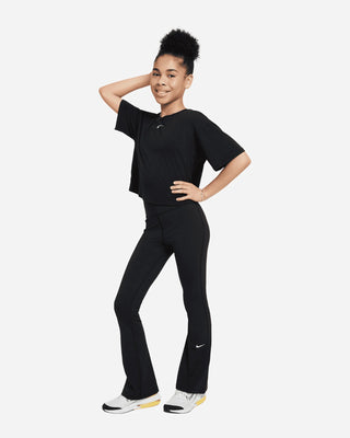 NIKE PANTALONE BIMBA CON FONDO A ZAMPA FZ5609 010