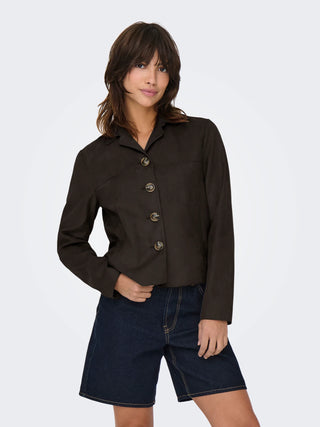 JACQUELINE DE YONG NICO GIACCA IN SUEDE 15355087 CLT